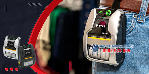 Máy in mã vạch cầm tay di động Zebra ZQ310 Plus có thể mang theo bên người Máy in mã vạch cầm tay di động Zebra ZQ310 Plus có thể mang theo bên người