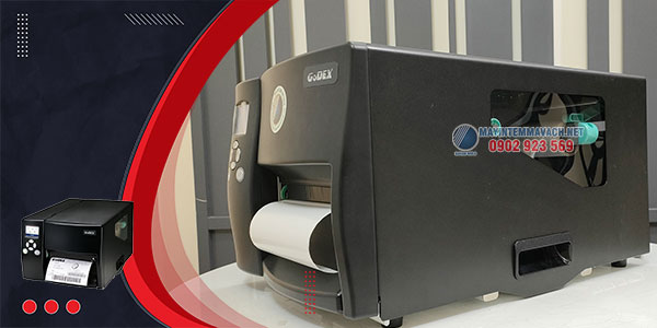 Máy in mã vạch công nghiệp GoDEX EZ6350i đầu in 300dpi in ấn sắc nét Máy in mã vạch công nghiệp GoDEX EZ6350i đầu in 300dpi in ấn sắc nét