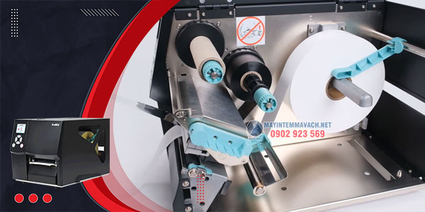 Máy in mã vạch công nghiệp GoDEX ZX430i dễ thay lắp vật liệu in Máy in mã vạch công nghiệp GoDEX ZX430i dễ thay lắp vật liệu in