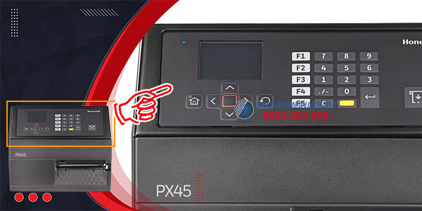 Máy in mã vạch công nghiệp Honeywell PX45 Máy in mã vạch công nghiệp Honeywell PX45