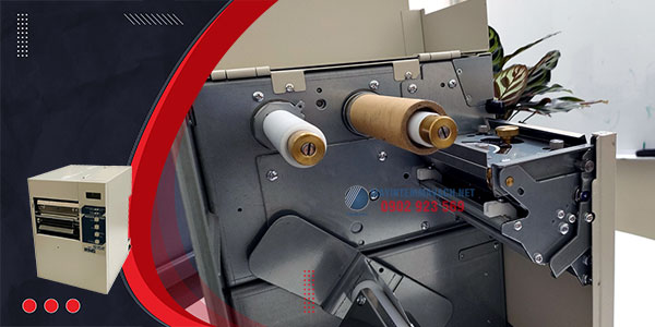 Máy in tem công nghiệp RING 4012PLM+ có không gian bên trong rộng rãi Máy in tem công nghiệp RING 4012PLM+ có không gian bên trong rộng rãi