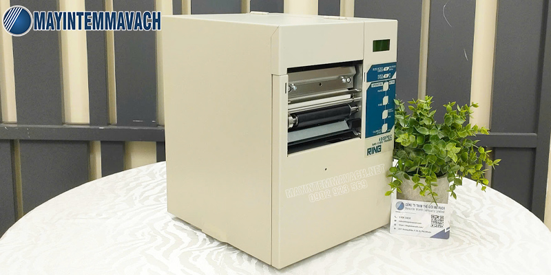 Máy in mã vạch công nghiệp RING 4024PEC nhập nguyên kiện từ Nhật Bản Máy in mã vạch công nghiệp RING 4024PEC nhập nguyên kiện từ Nhật Bản