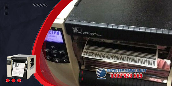 Máy in tem mã vạch Zebra 220Xi4 đầu in rộng chinh phục decal khổ a4 Máy in tem mã vạch Zebra 220Xi4 đầu in rộng chinh phục decal khổ a4