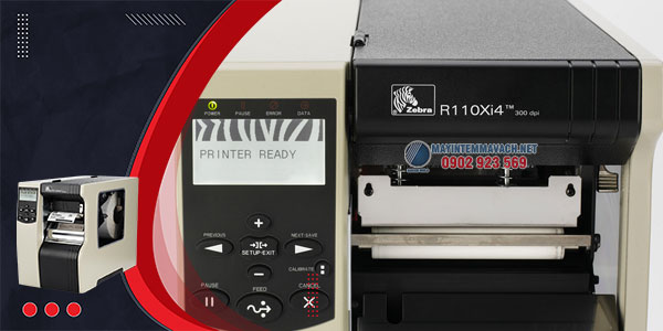 Máy in mã vạch Zebra R110Xi4 ứng dụng cho nhiều ngành nghề Máy in mã vạch Zebra R110Xi4 ứng dụng cho nhiều ngành nghề