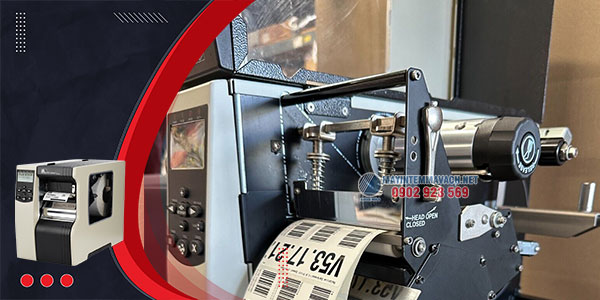 Máy in mã vạch công nghiệp Zebra R110Xi4 in ấn mạnh mẽ Máy in mã vạch công nghiệp Zebra R110Xi4 in ấn mạnh mẽ