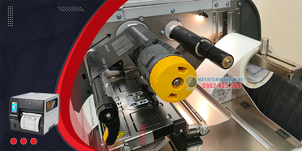 Máy in mã vạch công nghiệp Zebra ZT421 không gian rộng cho sức chứa vật liệu in khủng Máy in mã vạch công nghiệp Zebra ZT421 không gian rộng cho sức chứa vật liệu in khủng