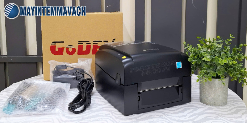 Máy in mã vạch để bàn GoDEX EZ520+ cải tiến mới Máy in mã vạch để bàn GoDEX EZ520+ cải tiến mới