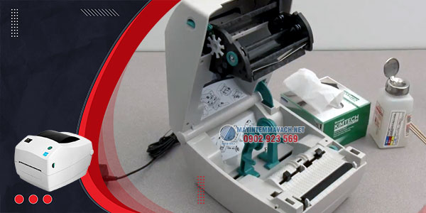 Máy in mã vạch để bàn Zebra GC420t nhỏ gọn tối ưu không gian Máy in mã vạch để bàn Zebra GC420t nhỏ gọn tối ưu không gian