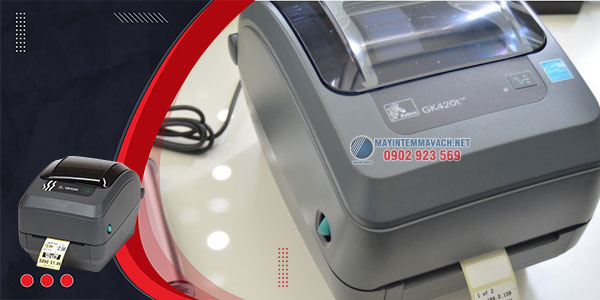 Máy in mã vạch để bàn Zebra GK420t (cổng LAN) tăng cường tính linh hoạt trong giao tiếp máy chủ Máy in mã vạch để bàn Zebra GK420t (cổng LAN) tăng cường tính linh hoạt trong giao tiếp máy chủ