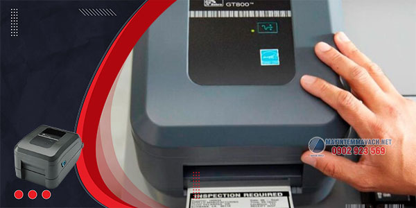 Máy in mã vạch để bàn Zebra GT800 có các tính năng in ấn thông minh Máy in mã vạch để bàn Zebra GT800 có các tính năng in ấn thông minh