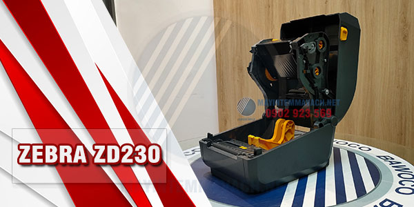 Máy in mã vạch để bàn Zebra ZD230 Máy in mã vạch để bàn Zebra ZD230