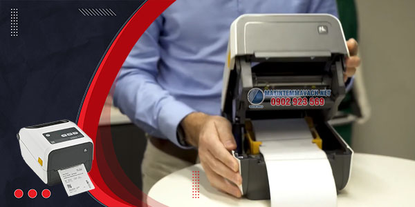Máy in mã vạch để bàn Zebra ZD420-HC dễ sử dụng Máy in mã vạch để bàn Zebra ZD420-HC dễ sử dụng