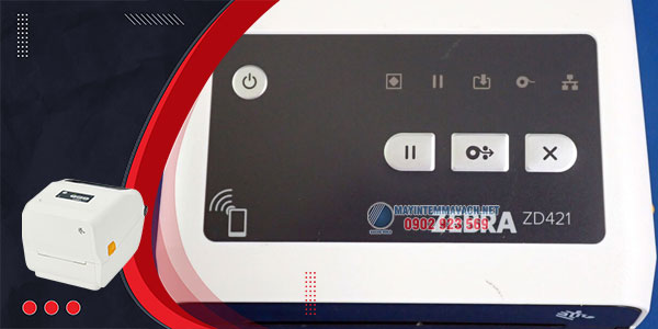 Máy in mã vạch để bàn Zebra ZD421-HC giao tiếp người dùng thân thiện Máy in mã vạch để bàn Zebra ZD421-HC giao tiếp người dùng thân thiện