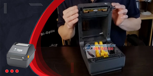 Máy in mã vạch để bàn Zebra ZD421d không sử dụng mực in Máy in mã vạch để bàn Zebra ZD421d không sử dụng mực in