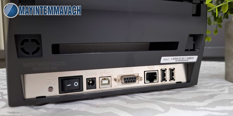 Máy in tem để bàn GoDEX EZ520+ có sẵn nhiều loại cổng kết nối Máy in tem để bàn GoDEX EZ520+ có sẵn nhiều loại cổng kết nối