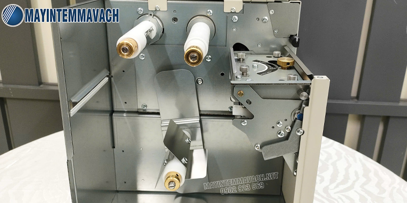 Máy in mã vạch công nghiệp RING 4012PEC không gian chứa vật liệu in lớn Máy in mã vạch công nghiệp RING 4012PEC không gian chứa vật liệu in lớn