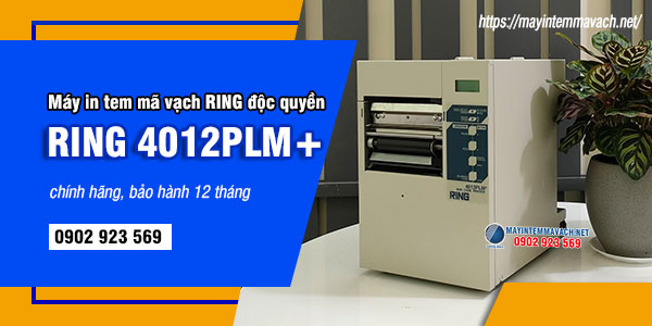 Máy in mã vạch RING 4012PLM+ được phân phối độc quyền bởi Thế Giới Mã Vạch. Máy in mã vạch RING 4012PLM+ được phân phối độc quyền bởi Thế Giới Mã Vạch.