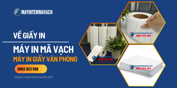 Máy in mã vạch và máy in giấy văn phòng dùng giấy in khác nhau Máy in mã vạch và máy in giấy văn phòng dùng giấy in khác nhau