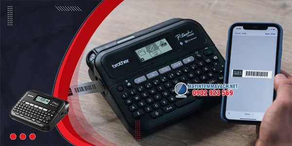 Máy in nhãn Brother PT-D460BT nhỏ gọn, dễ sử dụng Máy in nhãn Brother PT-D460BT nhỏ gọn, dễ sử dụng