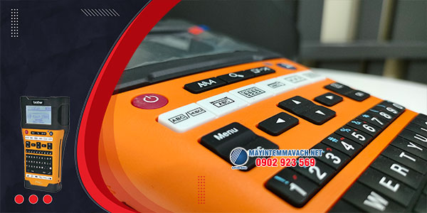 Máy in nhãn Brother PT-E500 cầm tay vận hành độc lập Máy in nhãn Brother PT-E500 cầm tay vận hành độc lập