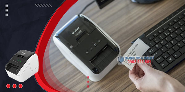 Máy in nhãn Brother QL-800 để bàn nhỏ gọn dễ sử dụng Máy in nhãn Brother QL-800 để bàn nhỏ gọn dễ sử dụng