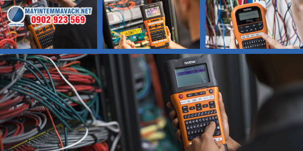 Máy in nhãn dây điện, cáp mạng Máy in nhãn dây điện, cáp mạng