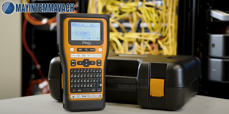 Máy in nhãn di động Brother PT-E560BT hàng chính hãng Máy in nhãn di động Brother PT-E560BT hàng chính hãng