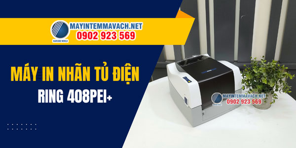 Máy in nhãn tủ điện RING 408PEI+ Máy in nhãn tủ điện RING 408PEI+