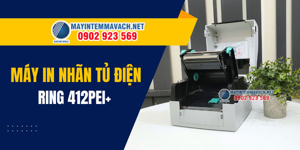 Máy in nhãn tủ điện RING 412PEI+ Máy in nhãn tủ điện RING 412PEI+