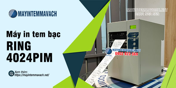 Máy in tem bạc RING 4024PIM Máy in tem bạc RING 4024PIM