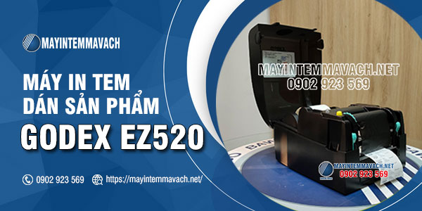 Máy in tem dán sản phẩm GoDEX EZ520 Máy in tem dán sản phẩm GoDEX EZ520