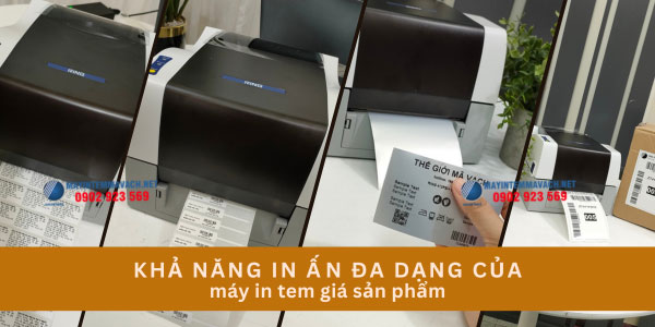 Máy in tem giá sản phẩm chinh phục nhiều loại tem nhãn dán khác Máy in tem giá sản phẩm chinh phục nhiều loại tem nhãn dán khác