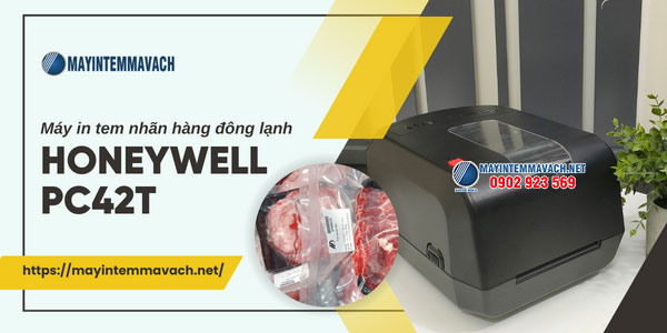 Máy in tem hàng đông lạnh Honeywell PC42t Máy in tem hàng đông lạnh Honeywell PC42t