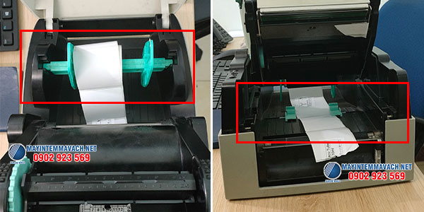 Máy in tem mã vạch bị lệch do yếu tố vật lý Máy in tem mã vạch bị lệch do yếu tố vật lý