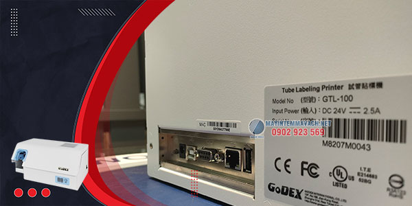 Máy in tem nhãn ống nghiệm GoDEX GTL-100 cổng kết nối đa dạng Máy in tem nhãn ống nghiệm GoDEX GTL-100 cổng kết nối đa dạng