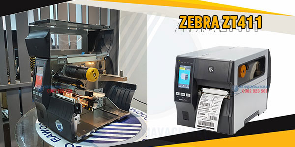 Máy in tem phụ sản phẩm Zebra ZT411 Máy in tem phụ sản phẩm Zebra ZT411