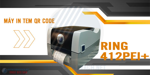 Máy in tem QR code RING 412PEI+ Máy in tem QR code RING 412PEI+