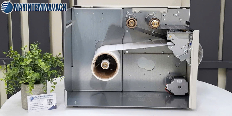 Máy in tem RING 4012PMH cấu trúc kim loại bền bỉ Máy in tem RING 4012PMH cấu trúc kim loại bền bỉ