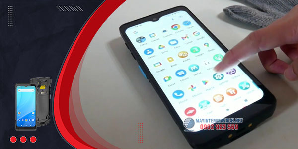 Máy kiểm kho Unitech PA768 nhỏ gọn, màn hình lớn Máy kiểm kho Unitech PA768 nhỏ gọn, màn hình lớn