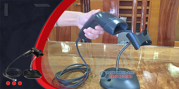 Máy quét mã vạch 1D Zebra LS1203 có dây thiết kế hình dáng máy đặc biệt Máy quét mã vạch 1D Zebra LS1203 có dây thiết kế hình dáng máy đặc biệt