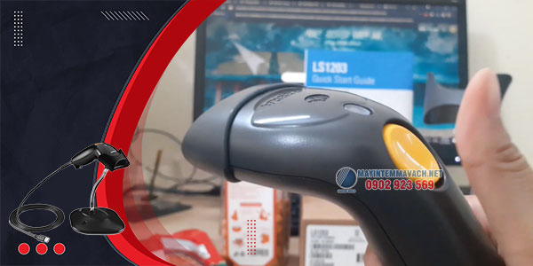Máy quét mã vạch 1D Zebra LS1203 có dây dễ sử dụng Máy quét mã vạch 1D Zebra LS1203 có dây dễ sử dụng