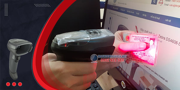 Máy quét mã vạch 2D Zebra DS4608 có dây ứng dụng cho quét mã QR code CCCD Máy quét mã vạch 2D Zebra DS4608 có dây ứng dụng cho quét mã QR code CCCD