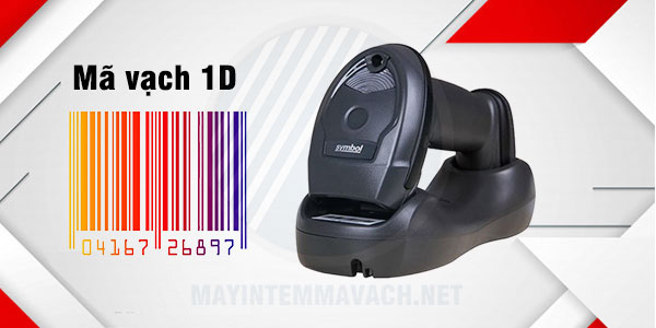 Máy quét tước mã vạch ko thừng 1D