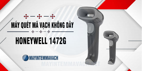 Súng scan mã vạch ko thừng 2 chiều Honeywell 1472G