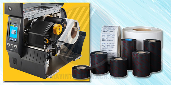 Mực wax resin và máy in mã vạch Mực wax resin và máy in mã vạch