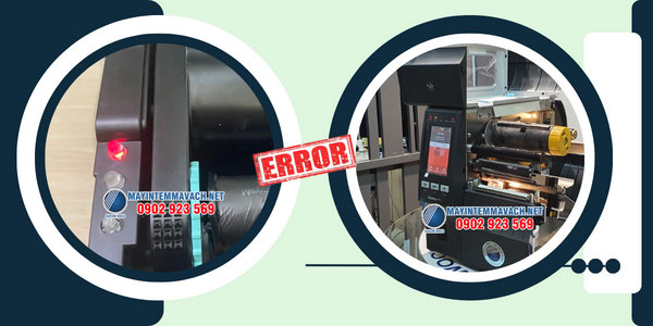 Nhận biết máy in mã vạch bị lỗi Nhận biết máy in mã vạch bị lỗi