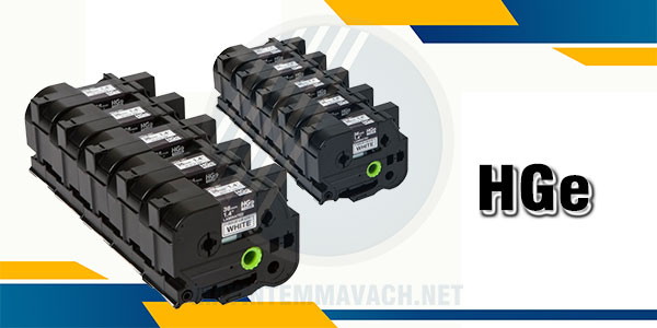Nhãn in Brother độ phân giải cao HGe Nhãn in Brother độ phân giải cao HGe