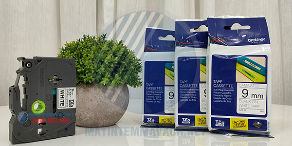 Nhãn in Brother TZe tiêu chuẩn Nhãn in Brother TZe tiêu chuẩn