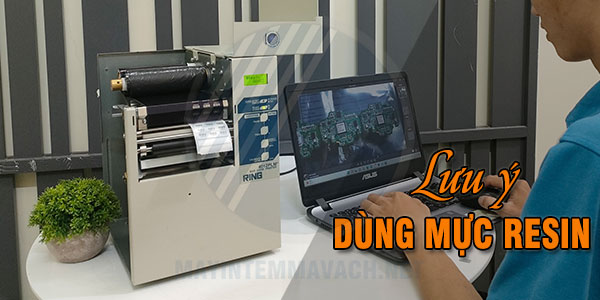 Sử dụng mực resin cần lưu ý Sử dụng mực resin cần lưu ý