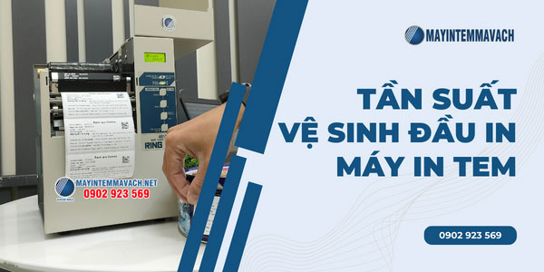 Tần suất vệ sinh đầu in máy in mã vạch Tần suất vệ sinh đầu in máy in mã vạch